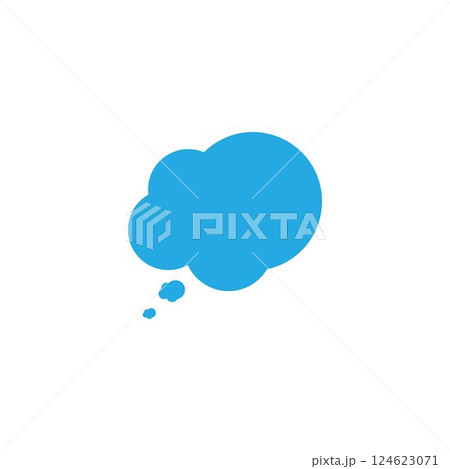 Speech bubble icon Logo template vector Speech bubble icon Logo template vector 124623071
