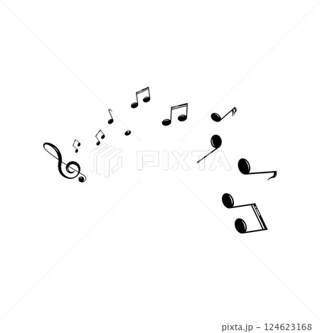 Music note Icon Vector 124623168