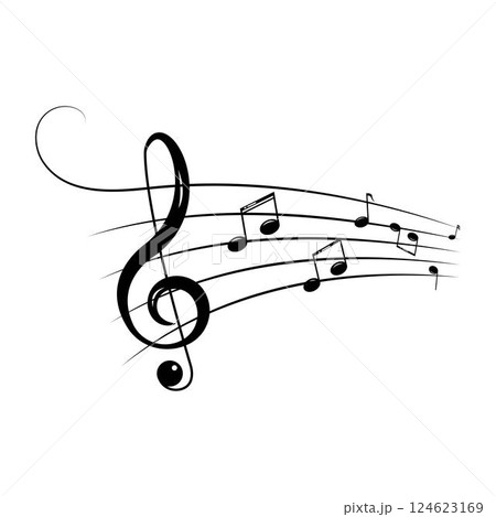Music note Icon Vector 124623169
