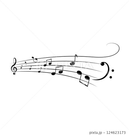 Music note Icon Vector 124623173