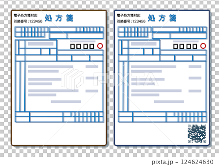 Paper prescription with e-prescription redemption number 124624630