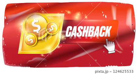Cashback Offer Vector: Bold Typography on Dynamic Background with Flowing Lines, Eye-Catching Design for Financial Promotions and Reward Programs, Perfect for Online Marketing Cashback Offer Vector: Bold Typography on Dynamic Background with Flowing Lines, Eye-Catching Design for Financial Promotions and Reward Programs, Perfect for Online Marketing 124625533