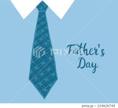 Happy Fathers Day, hand drawn style, vector illustration. Happy Fathers Day, hand drawn style, vector illustration. 124626748