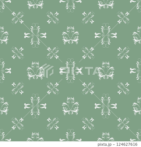 Vector vintage decorative pattern design. Vector vintage decorative pattern design. 124627616