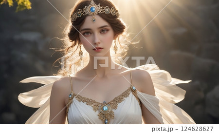 古代ギリシアの女神 124628627