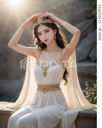 古代ギリシャ女神 古代ギリシャ女神 124628932