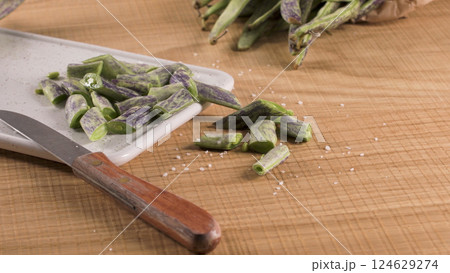 Green kidney bean 124629274