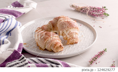 Small croissants 124629277