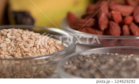 Healthy vegan food 124629292