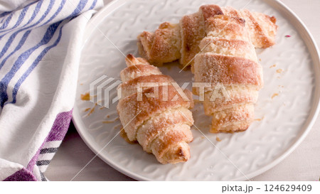 Small croissants 124629409