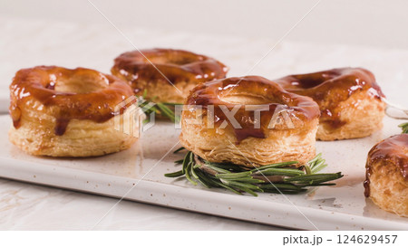 Portuguese pastry Glorias Portuguese pastry Glorias 124629457