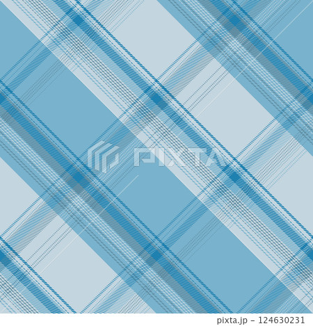 Plaid seamless vector gingham pattern. 124630231