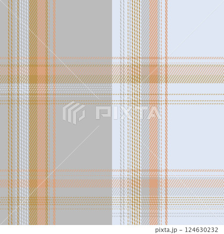Plaid seamless vector gingham pattern. 124630232