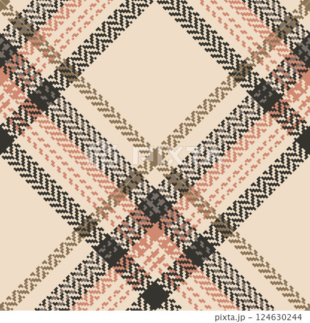 Colored background scottish cage herringbone texture. 124630244