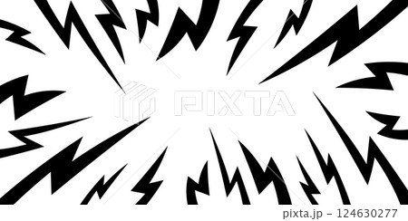 Comic style background with lightning. Abstract vector background. Comic style background with lightning. Abstract vector background. 124630277
