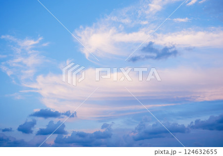 Sky with clouds background Sky with clouds background 124632655