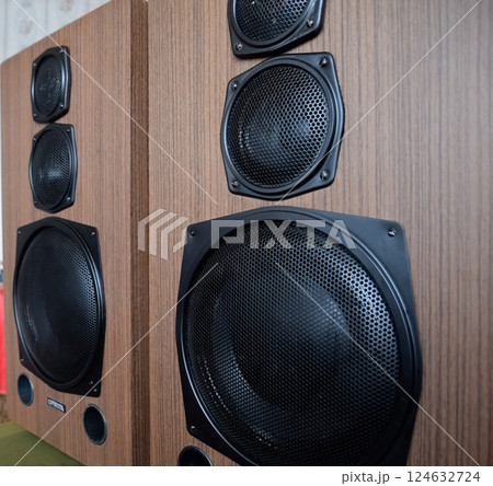 Large Soviet speakers Orbita 35as-016. Vintage 124632724