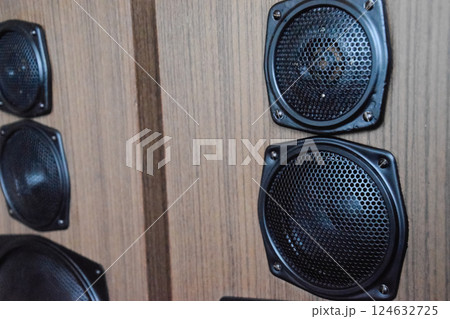 Large Soviet speakers Orbita 35as-016. Vintage 124632725