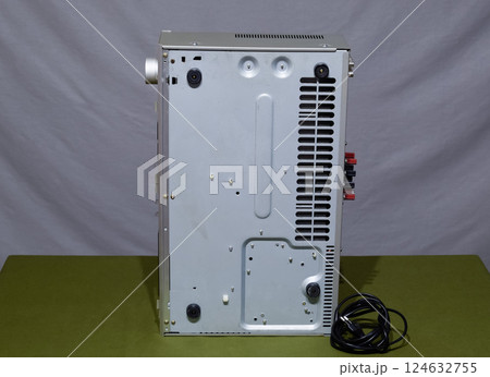 jvc ax-50. integrated amplifier sound amplifier class super A. Vintage equipment from the 80s. 124632755