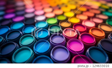 A colorful background, featuring a wide range...のイラスト素材 [124633010] - PIXTA