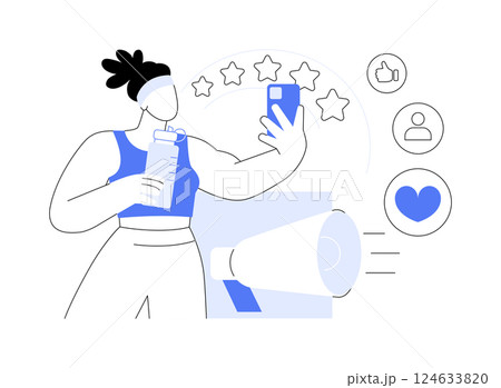 Product promotion isolated cartoon vector illustrations. 124633820