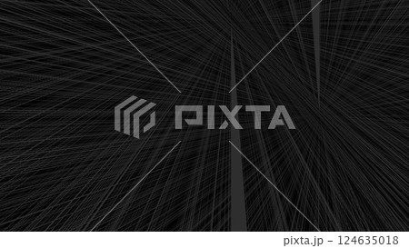 タイトル　背景　4k　サイバースペース　デザイン　バーチャル背景　仮想世界　黒　オレンジ 124635018