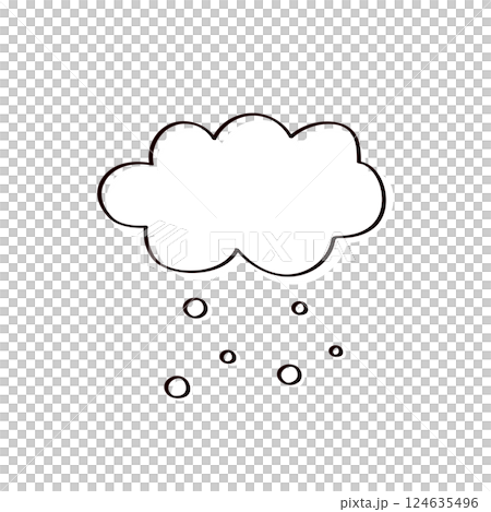 Snow falling illustration Snow falling illustration 124635496