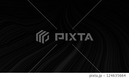 背景　4k　サイバースペース　放射線　バーチャル背景　仮想世界　集中線　black　黒　ブラック 124635664