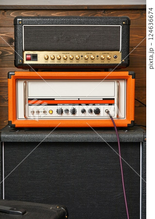 Guitar amplifier tube amps 124636674