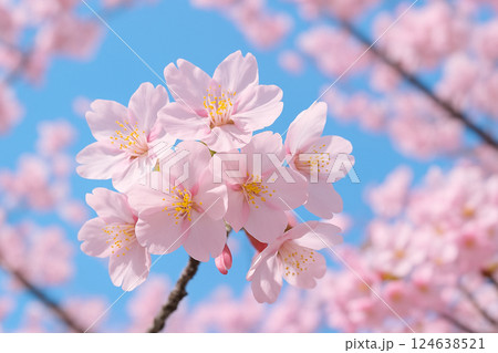 桜咲く 桜咲く 124638521