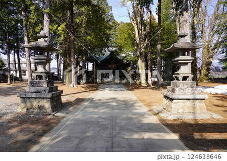 荒井神社 参道 ~長野県伊那市~ 荒井神社 参道 ~長野県伊那市~ 124638646
