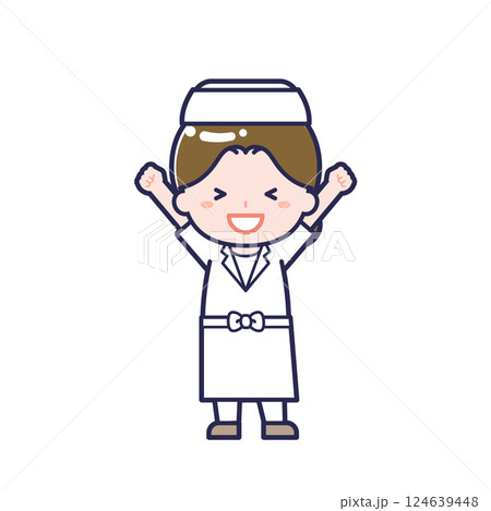 和食料理人/女性 03 和食料理人/女性 03 124639448