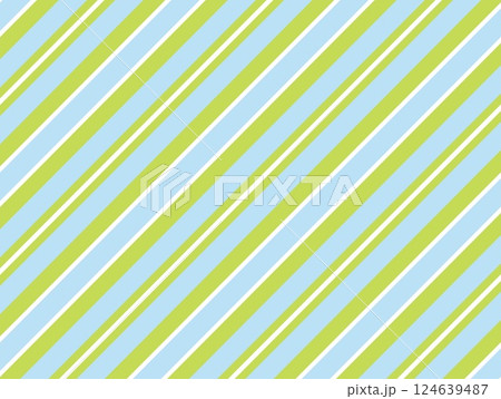 ストライプ模様　パステルカラー　春イメージ 124639487