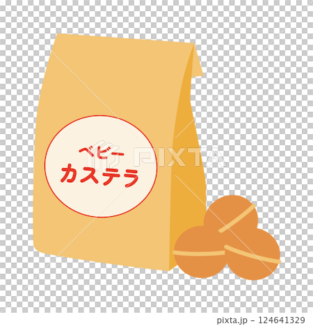 ベビーカステラ 124641329