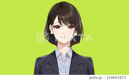 女性・女の子のイラスト素材 124641873