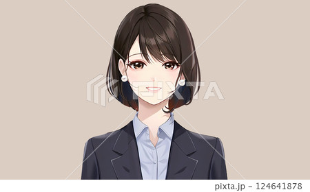 女性・女の子のイラスト素材 124641878