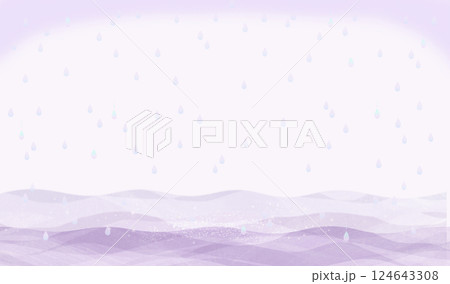 雨と水辺 124643308