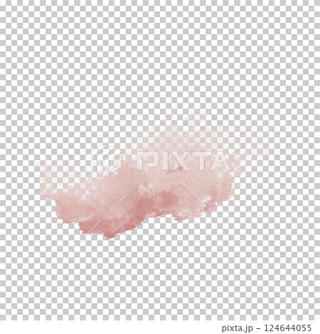Abstract watercolor dusty pink color spot on transparent background in pastel technique for postcards, websites, invitations, flyers, packaging products, patterns, any composition. Abstract watercolor dusty pink color spot on transparent background in pastel technique for postcards, websites, invitations, flyers, packaging products, patterns, any composition. 124644055