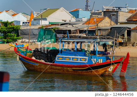 Fishing boat.  124644456