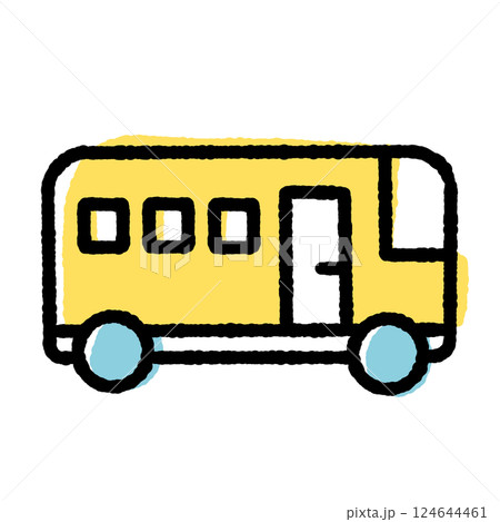 バスのアイコン 124644461