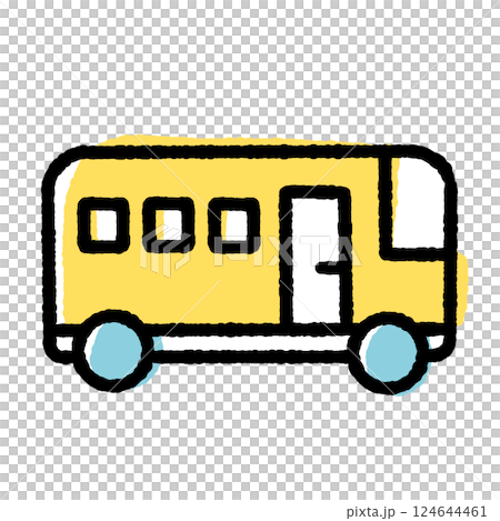 バスのアイコン 124644461