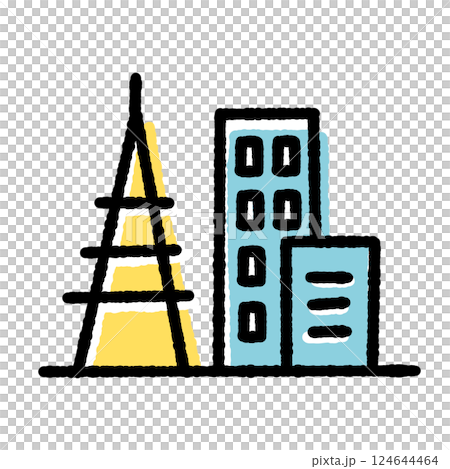 街のアイコン 街のアイコン 124644464