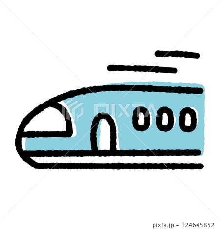 新幹線のアイコン 新幹線のアイコン 124645852