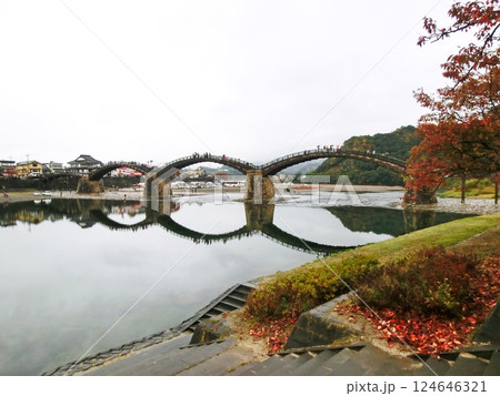 錦帯橋（山口県岩国市） 124646321