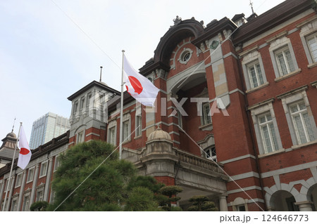 東京駅丸の内駅舎丸の内中央口 東京駅丸の内駅舎丸の内中央口 124646773