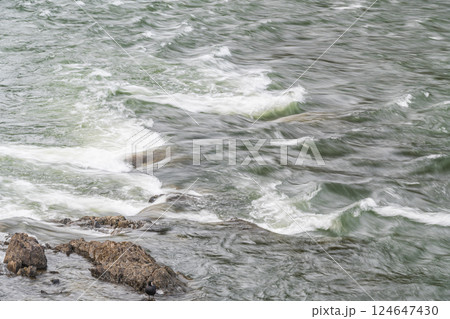 宇治川の急流　京都府宇治市 124647430