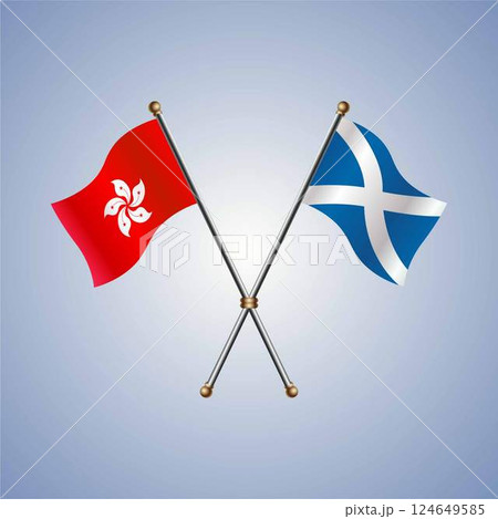 Hong Kong and Scotland flag relations 124649585