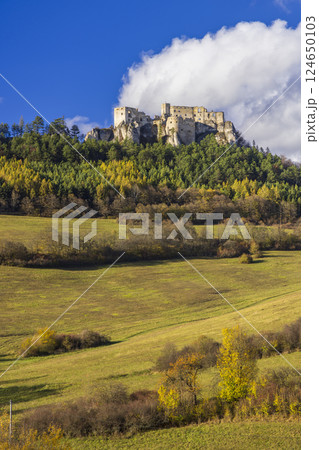 Lietava castle (Lietavsky hrad), Zilina region, Slovakia 124650103