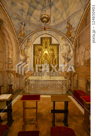 Monasterio de Santa Maria de la Rabida, Palos de la Frontera, Province of Huelva, Andalusia, Spain 124650401