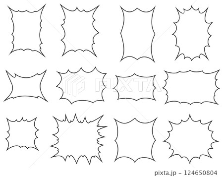 トゲトゲパンクフキダシセット トゲトゲパンクフキダシセット 124650804